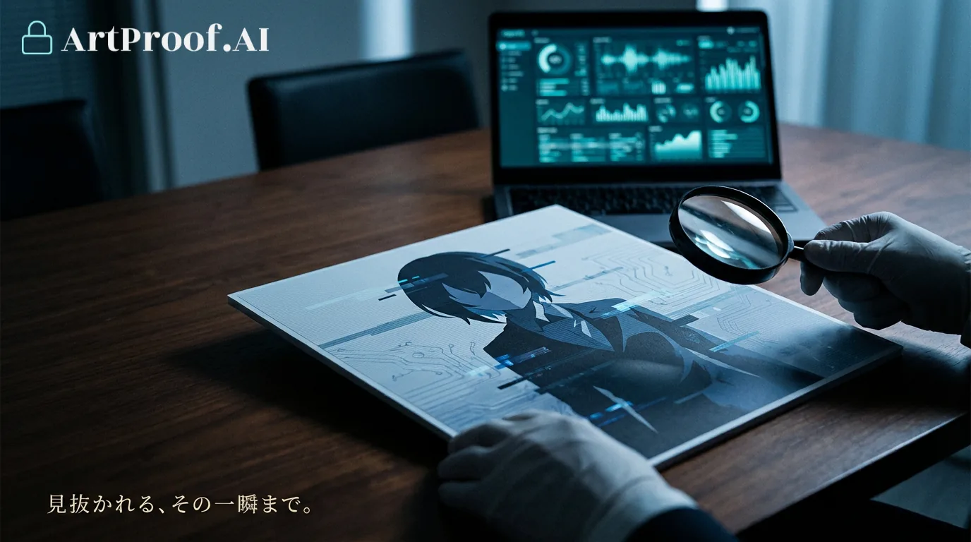 ArtProof — クリエイティブ制作現場における AI 痕跡フォレンジックビジュアル